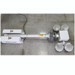 3.8m vehicle roof mount pneumatic telescopic mast light tower for fire tenders