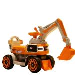 Plastic Electric Excavator Car Toys for Kids 2022 Year Gifts Age Range 2 to 4