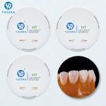 HT Plus 6.07g/cm³ 98x16mm Dental Zirconia Disc For Milling Machine