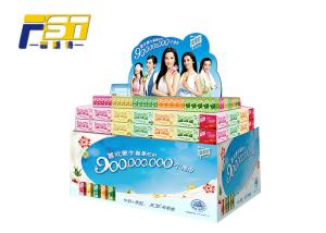 China Full Sides Cardboard Pallet Display , Fashion Design Pallet Display Stands For Bottles factory