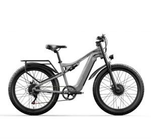 China Full Suspension Electric Mountain Bike 48V 1000W 17.5Ah Hidden Lithium Battery Power factory