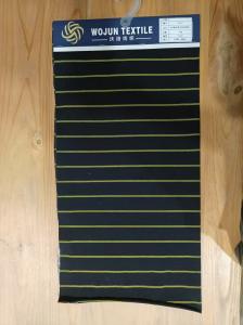 China Tightly Woven Wear-Resistant And Wrinkle Resistant Striped Material Fabric For Polo Shirt factory