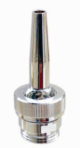 China Adjustable Brass Chrome Fountain Nozzles Singe Jet Series Fountain Spray Nozzles factory