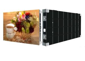 China Black Smd Hd Led Display 1.87mm Tv Studio Traffic Center With Colorlight System factory