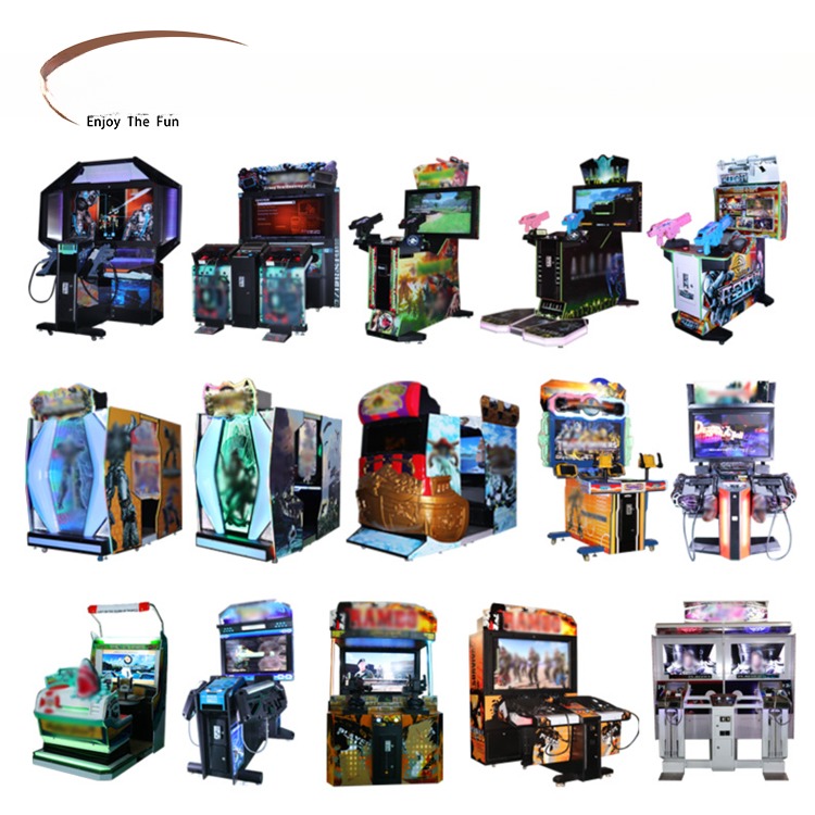 Attractive Kids Arcade Shooting Game Machine For Fun Center Shopping Mall