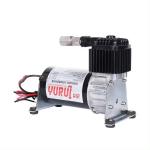 Dc 12v Air Ride Suspension Compressor Chrome And Black For Truck