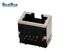 China UL94V-0 1.5AMP RJ45 Modular Jack Connector Metal Shielded factory
