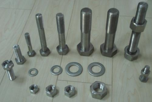 China ASTM A453 Gr.660 fasteners STUD BOLT WITH TWO HEAVY HEX NUTS factory