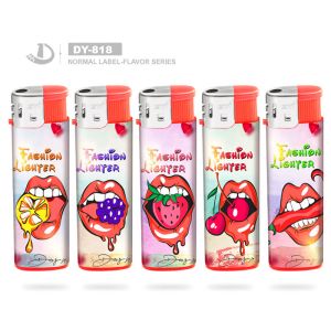 China Compact and Durable Disposable or Refillable Butane Gas Electronic Cigarette Lighter factory