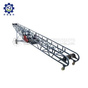 China Adjustable Height Flexible Movable Custom Rubber Mobile Belt Conveyor for sale factory