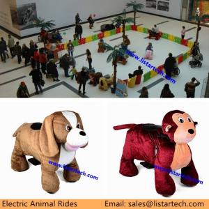 China Stuffed Animal Ride On Toys for Mall, Low Speed Animal Toy Ride on Ponycycle toys for Kids factory