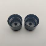 Black PP 24 410 Disc Top Cap , Screw Lock Bottle Flip Top Lid