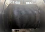 Large Crane Fittings Main Parts Grooved Winch Drum Alloy Steel Q335b