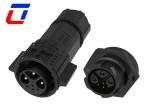 Power Signal Combined 7 Pin Waterproof 230V Connector 300V Nylon Material