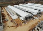 AZ150 Light Steel Structure Prefab Poultry House With Chicken Raising Equipment