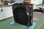 High performance and heavy duty oil cooler with bar plate fin structure for