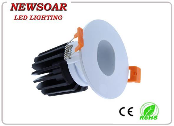cut-out size 20° 10w painting white led spot light fixtures installed for
