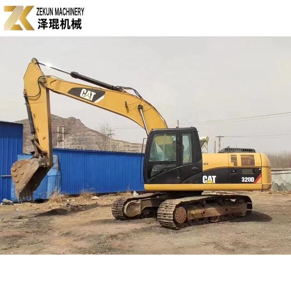 CAT 320D Crawler Excavator Used in Japan 20930 KG Machine Weight CAT Hydraulic Valve