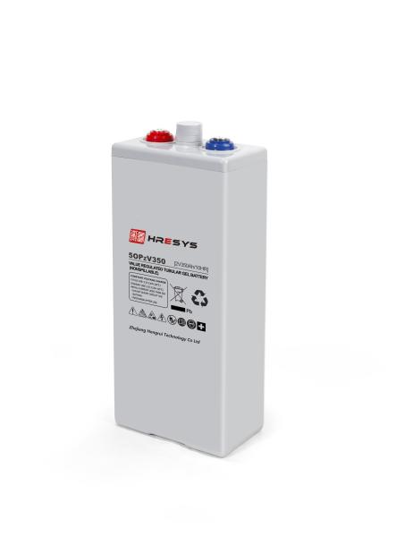 2V 350AH OPzV Long Cyclic Life Tubular Gel Battery For Telecom Cyclic Standby