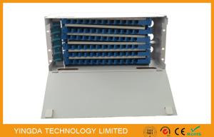China 72 Fibers / Core SC FC Rack Mount Fiber Optic Patch Panel Welding Unit Cassette factory