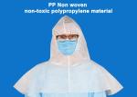 Disposable PP Non Woven Surgical Hood White Disposable Nonwoven Medical Cap Head