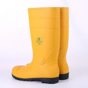 China Piercing Resistant Waterproof Rain Boot PVC Customizable ISO Certificate factory