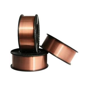 China China Manufacturer ER70S-6 0.8MM 5kg 15kg Co2 Solid Welding Wire For Laser factory