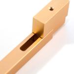 12 Inch Aluminum Golden Wardrobe Door Handles Hardware for bedroom
