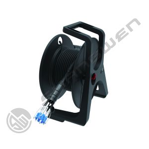 Black 4/6/8 Cores Outdoor Armored PDLC LC SC FC Singlemode 4Fibers 6Cores 8