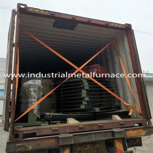 China 400KW Tilting Induction Furnace For Brass And Red Copper Melting Process factory