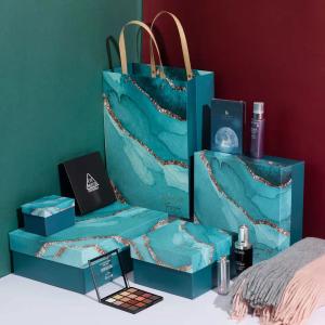China Luxury Wave Gilded Cosmetic Gift Box Customizable Packaging factory