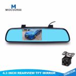 Professional Rear View Mirror Reversing Camera System Over - Voltage Protection