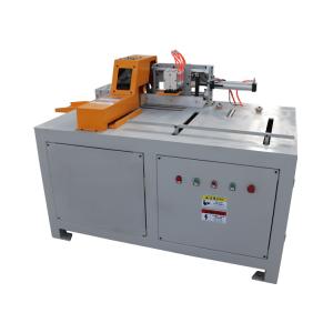 China Block Cutting Machine For Wooden Pallet Automatic Small Wood Pallet Block Saw Cutting Cutter Band Saw Making Machine factory