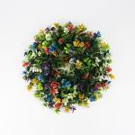 Garden Eucalyptus Artificial Plant Wall Panels Airport