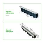 Patented Road Plastic Trench Rain Commercial Sewer Steel Storm Drain Grates