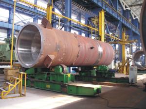 China Narrow Gap Welding Rotators Super-tonnage Anti-Creep Roller Bed factory