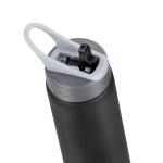 Portable Aluminum Sports Water Bottle Wide Mouth Opening 750ML With Straw