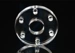 High Temperature Resistance Quartz Tube Flange For Chemical Industry Electric