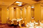 Aluminum Frame Wooden Surface Movable Partition Walls for Restaurant