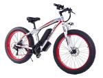 150KG Loading 26 Inch Fat Tire Electric Bike , Ebike Fat Bike 100KM Endurance