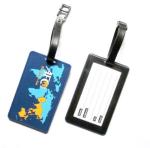 Wholesale custom 3D soft PVC luggage tag,bag tag for travel