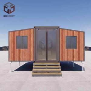 China 20FT Premade Houses PVC Sliding Window EPS Sandwich Panel More Than 20 Years Lifespan factory
