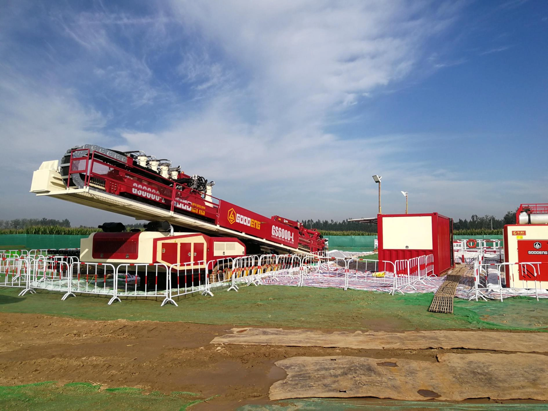 GS6000-LS horizontal directional drilling machine, 600ton horizontal directional drilling machine, 600ton hdd machine, 600ton hdd rig, goodeng hdd