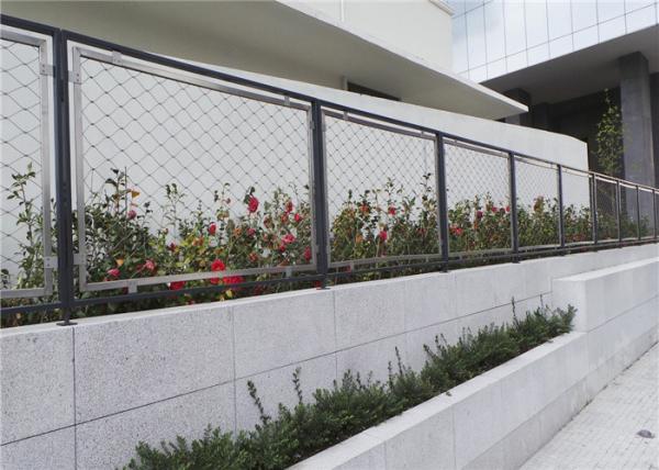 304 304L 316 316L Stainless Steel Cable Mesh Inox Fence Mesh Netting 1mm~5mm