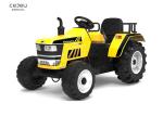 Led Light Childs Plastic Ride On Tractor 135*76*81CM 2.4G RC