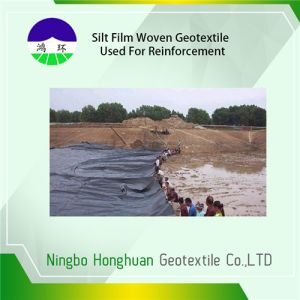 Woven Geotextile Reinforcement Fabric Recycled / Virgin Pp High Strength
