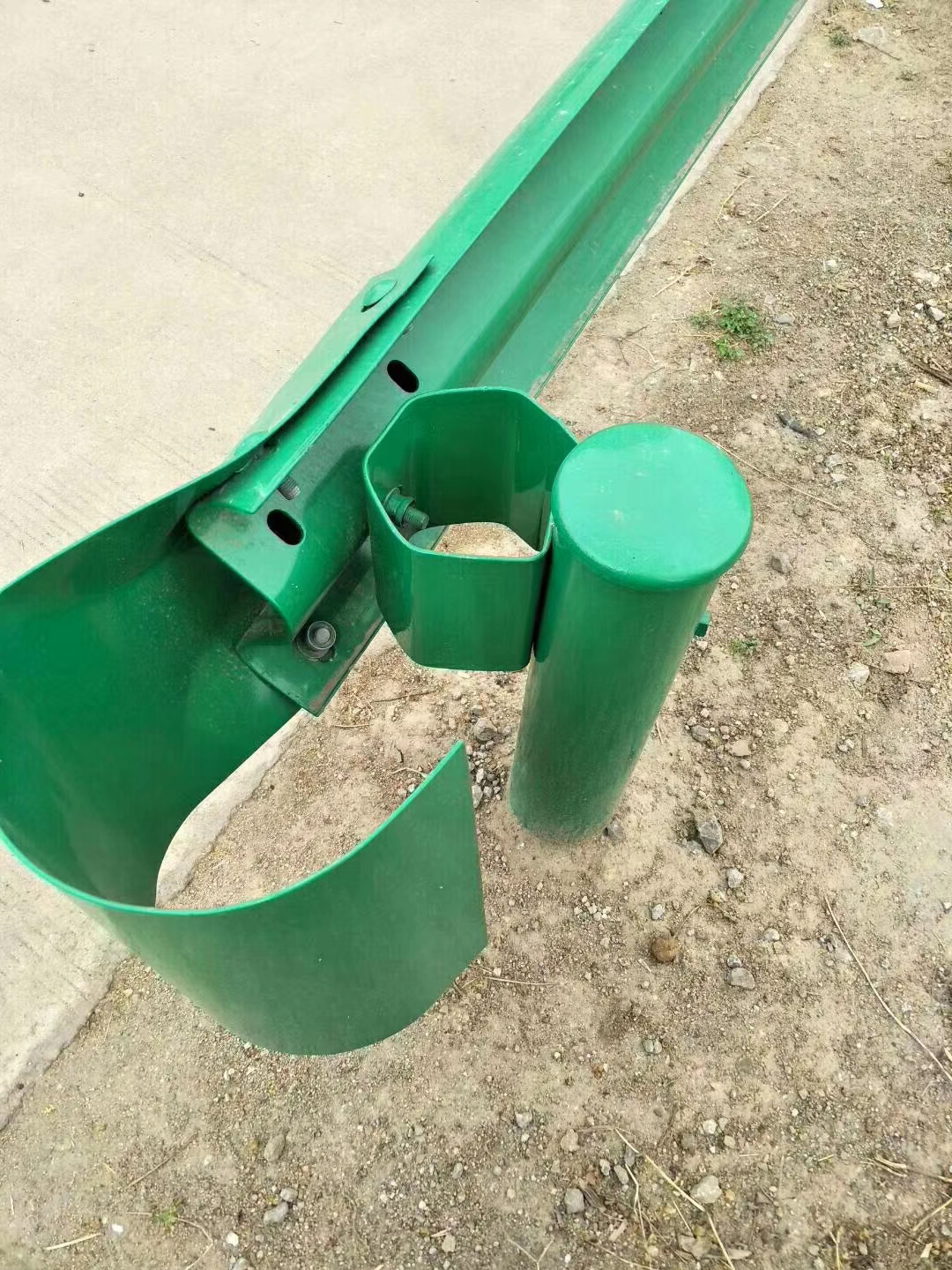 Road Traffic Safety Anti-corrosion Steel Highway Guardrail with Spacer Block