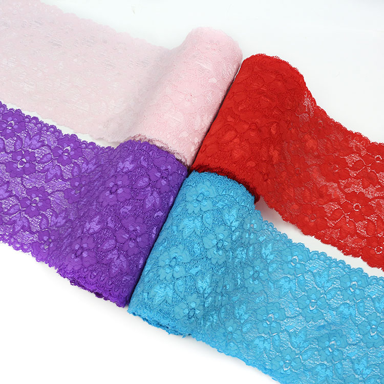 Classic White Multi Colors Lace Ribbon For Wedding Decoration