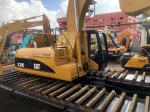 21115 KG Operating Weight Used Caterpillar Cat 320C Amphibious Excavator at