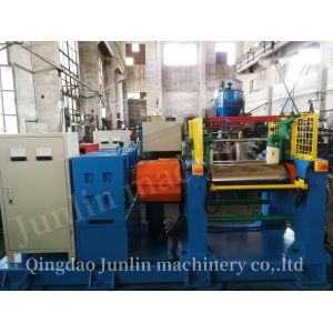 XK-230 Two Roll Open Rubber Mixing Mill Machine Customized Color